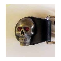 Extension pour gilet skull yeux rouge