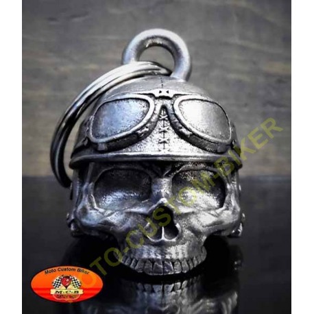 Clochette moto helmet skull