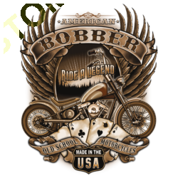 T shirt biker bobber