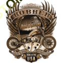 T shirt biker bobber