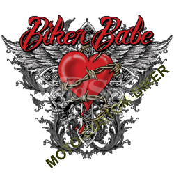 T shirt femme biker babe