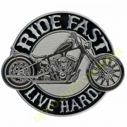 Patch, écusson ride fast