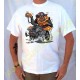 T shirt biker hot rod pig