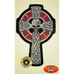 Patch, écusson Celtic Cross grand format