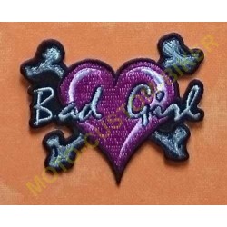 Patch, écusson bad girl. Grand format