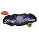 Patch, écusson lady rider eagle violet