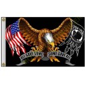 Drapeaux biker pow-mia