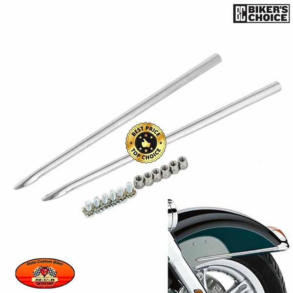 Front Fender Spear Trim Fit For Harley Heritage Softail Classic FLSTC 86-18 FLHR
