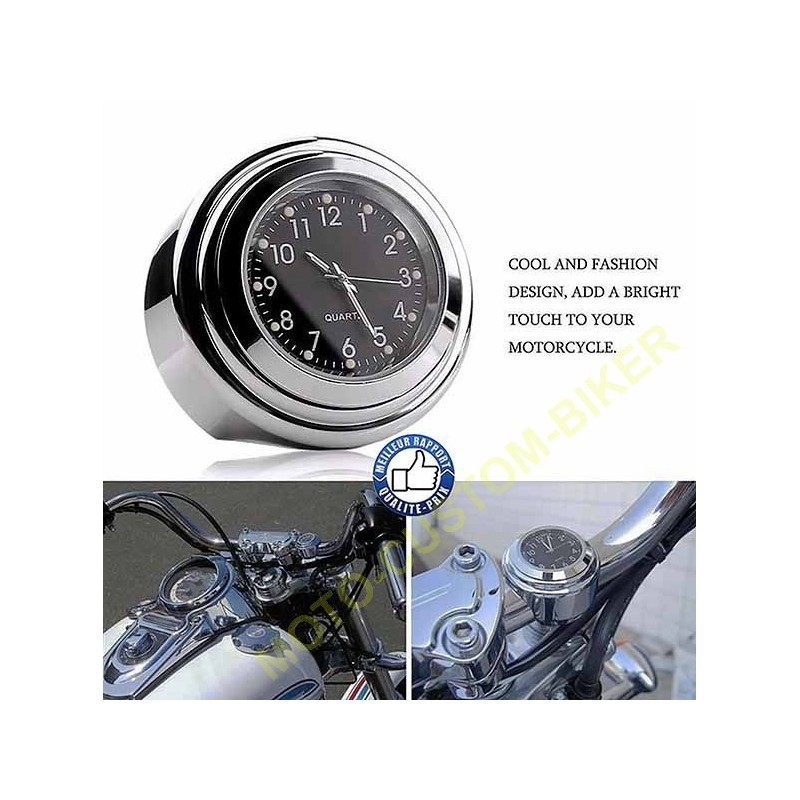 Horloge De Moto, Horloge De Guidon De Moto Design à La Mode Pour Motos Pour  Universel 